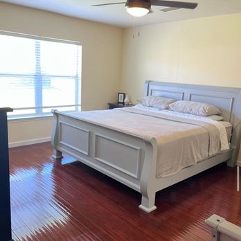 Brightsky Cleaners - Removed dust and debris from windows bed frame and floor cleaning - Home Cleaning Near Me