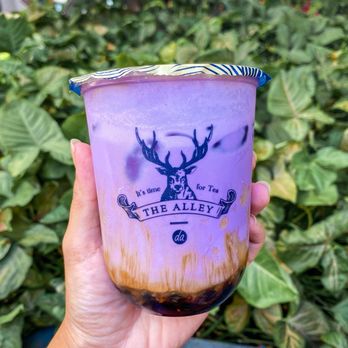 The Alley - Ube Crme Brle Brown Sugar Deerioca Milk - Bubble Tea Near Me - Honolulu, Hawaii The Alley - Ube Crme Brle Brown Sugar Deerioca Milk - Bubble Tea Near Me - Honolulu, Hawaii