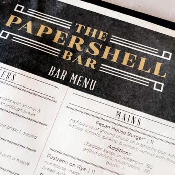 Pecan House Grill - Bar menu - Seafood Near Me - San Saba, Texas