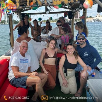 Down Under Tiki Tours - Boat Charters Near Me - Boca Raton, Florida