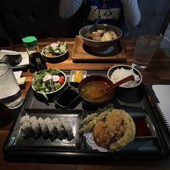Yume Japanese Restaurant - Bento 2 Items (comes w/ salad, soup, rice and 2 items from list) - Japanese Near Me - Manhattan Beach, California Yume Japanese Restaurant - Bento 2 Items (comes w/ salad, soup, rice and 2 items from list) - Japanese Near Me - Manhattan Beach, California