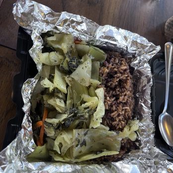 Chef Rose Jamaican Cuisine - Cabbage and rice - Caribbean Near Me - Sunrise, Florida Chef Rose Jamaican Cuisine - Cabbage and rice - Caribbean Near Me - Sunrise, Florida