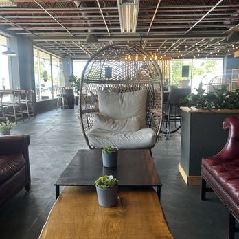 Black Wax Cafe - Love these chairs - Vinyl Records Near Me - Kokomo, Indiana