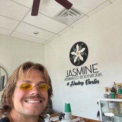 Jasmine Advanced Bodywork And Healing Center - Holding down the desk!!