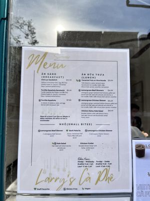 Larry’s Ca Phe by null