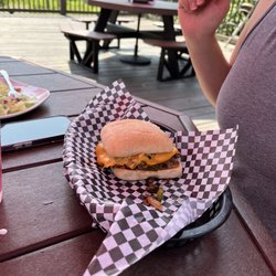 The Rail Bar & Grille - Cheese steak ciabatta