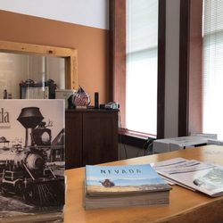 Carson Valley Visitors Authority - Tuesday, May 21, 2019: books for sale.
