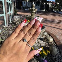 Love my birth ring in aquamarine. Love my birth ring in aquamarine.