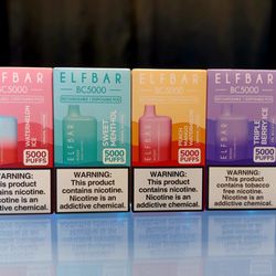 420 Degrees Smoke & Vape Shop - Elf bar 5000 puffs rechargeable