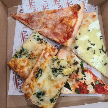 Calda Pizzeria & Restaurant - Classic cheese, white, margarita and artichoke - Italian Near Me - Levittown, New York