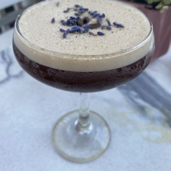 Sugar and Rye - Lavender espresso martini - Breakfast & Brunch Near Me - Galveston, Texas Sugar and Rye - Lavender espresso martini - Breakfast & Brunch Near Me - Galveston, Texas
