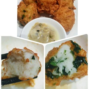 Tak Fu Seafood Restaurant - Deeped Fried Fishballs with Special Sauce (Mini Clams Fermented Tofu Sauce) - Seafood Near Me - Toronto, Ontario