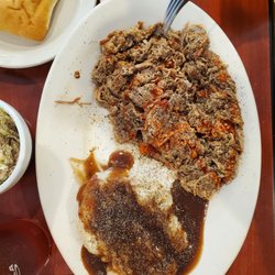 Cleveland Draft House - Pulled pork platter.