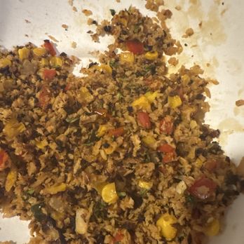 Fresh Kitchen - Salt saturated spicy cauliflower rice- I could not eat it and neither did my husband. - New American Near Me - Orlando, Florida