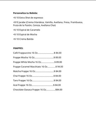 Menu photo 1 Tulum Jade Cafe Quintana Roo, ROO