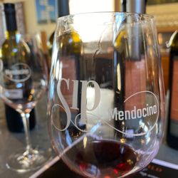 Sip Mendocino - Tasting (old logo glasses)