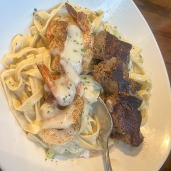 Outback Steakhouse - Shrimp and steak pasta - Steakhouses Near Me - Coon Rapids, Minnesota
