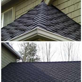 Pro Roofing NW - One year later: New roof (and gutters which were cleaned) still looking sharp. - Roofing Near Me - Kirkland, Washington Pro Roofing NW - One year later: New roof (and gutters which were cleaned) still looking sharp. - Roofing Near Me - Kirkland, Washington
