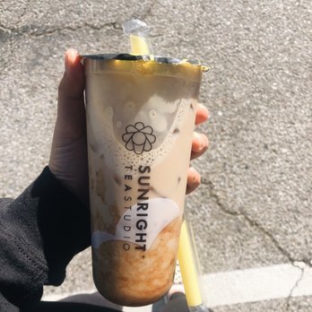 Sunright Tea Studio - Sunnyvale - black milk tea with boba - Bubble Tea Near Me - Sunnyvale, California Sunright Tea Studio - Sunnyvale - black milk tea with boba - Bubble Tea Near Me - Sunnyvale, California