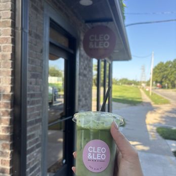 Cleo & Leo On Elm St - Best place in Lawrence for a coffee/matcha and a sweet treat. 10/10 recommend the blueberry latte or blueberry matcha. - Bakeries Near Me - Lawrence, Kansas