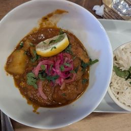 Chicken Curry + Basmati Rice Chicken Curry + Basmati Rice