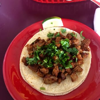 Rosy's Cakes & Paco's Tacos - Taco al pastor (no onion!). If you have a big appetite you'll need a few - Mexican Near Me - Saint Peters, Missouri Rosy's Cakes & Paco's Tacos - Taco al pastor (no onion!). If you have a big appetite you'll need a few - Mexican Near Me - Saint Peters, Missouri