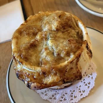 Red Hook Tavern - French onion soup - American Near Me - Brooklyn, New York