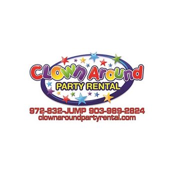 Clown Around Party Rental - Our logo - Party Equipment Rentals Near Me - McKinney, Texas Clown Around Party Rental - Our logo - Party Equipment Rentals Near Me - McKinney, Texas