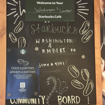 Starbucks - Washington & Lambert Rd - Coffee & Tea Near Me - Whittier, California