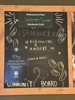 Menu photo 1 Starbucks Whittier, CA