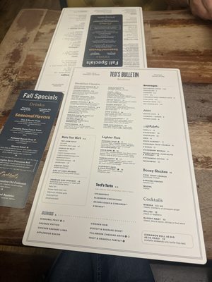 Menu photo 1 Ted's Bulletin 14th Washington, DC, DC Menu photo 1 Ted's Bulletin 14th Washington, DC, DC