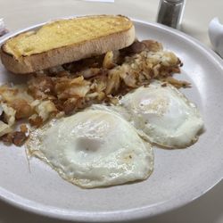 Westfall's Family Restaurant - Eggs, hashbrowns, AND sourdough toast (amazing)