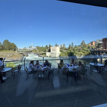 Anthony's at Spokane Falls - Riverfront view - Seafood Near Me - Spokane, Washington
