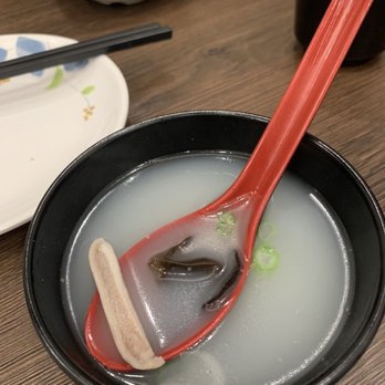 Red 99 Grill Bistro - Complimentary soup. Not very good imo. Tastes like salty water. - Shanghainese Near Me - Temple City, California Red 99 Grill Bistro - Complimentary soup. Not very good imo. Tastes like salty water. - Shanghainese Near Me - Temple City, California