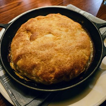 The Vista - Cast Iron Skillet Chicken Pot Pie - Bars Near Me - Greenville, South Carolina The Vista - Cast Iron Skillet Chicken Pot Pie - Bars Near Me - Greenville, South Carolina