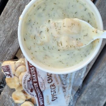 Boston Sail Loft - Dill potato chowder, hardly any clam - Bars Near Me - Boston, Massachusetts