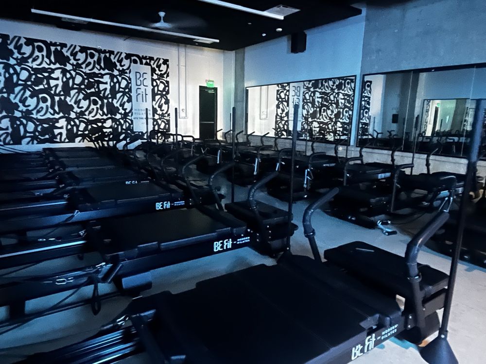 BE Fit Modern Pilates - The Grove Logo