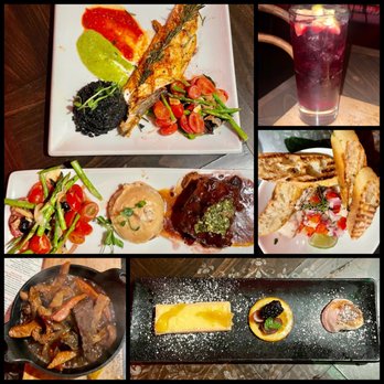 Cafe Sevilla - Grilled Spanish Salchichas, Halibut & Shrimp Ceviche, Braised Short Ribs, Mediterranean Seabass, Lemon Tart and Sangria - Spanish Near Me - Costa Mesa, California