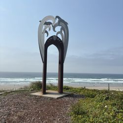 Donald A Davis Park / Lincoln County Vietnam Memorial - Ambassador's Portal Sculpture