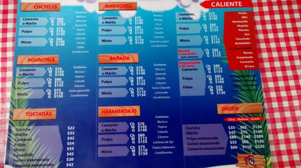Menu photo 1 Los Clamariscos Guadalajara, JAL