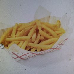 Zeko's 2 GO - What the menu shows the $4 fries to include.