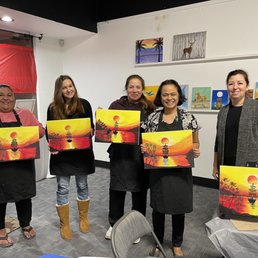 Painting with Friends! Painting with Friends!