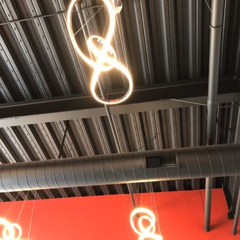 Del Lusso - Infinity or noodle light fixtures - 2/2/20 - Pizza Near Me - Carlsbad, California Del Lusso - Infinity or noodle light fixtures - 2/2/20 - Pizza Near Me - Carlsbad, California