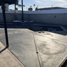 Brand new concrete day it was poured Brand new concrete day it was poured