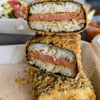 Poke & More Canada - Crunchy spam masubi - Hawaiian Near Me - Edmonton, Alberta Poke & More Canada - Crunchy spam masubi - Hawaiian Near Me - Edmonton, Alberta