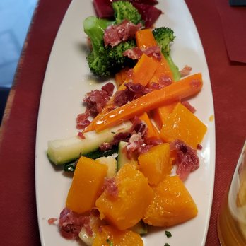 La Tasca de Ventura - Garden vegetables poached with ham - Mediterranean Near Me - Madrid, M La Tasca de Ventura - Garden vegetables poached with ham - Mediterranean Near Me - Madrid, M