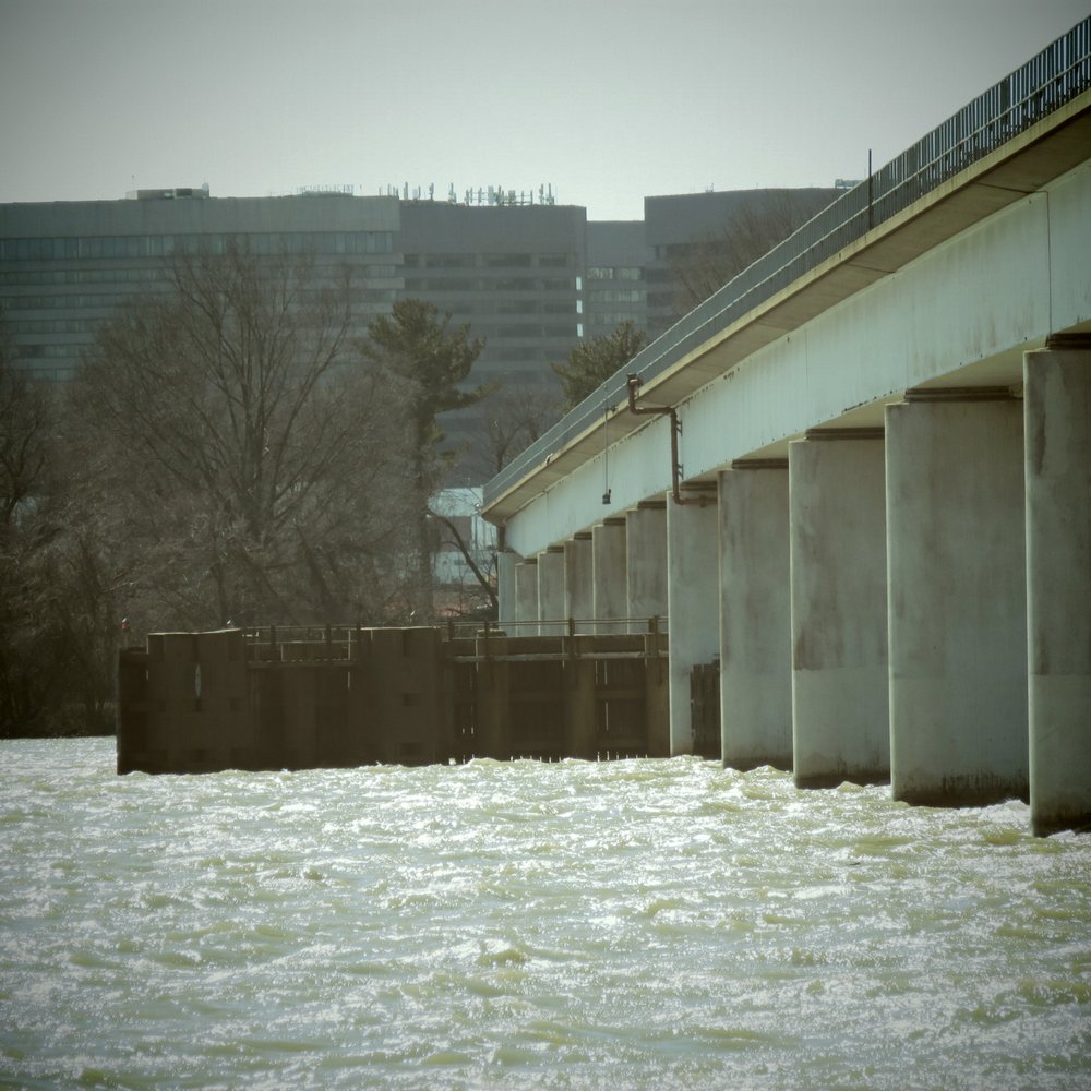 A partial of view of the 14th Street Bridge and Arlington, VA in the background. A partial of view of the 14th Street Bridge and Arlington, VA in the background.