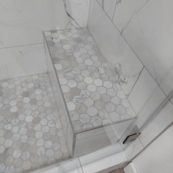 Bellissimo Home Restorations - Shower seat, with tile surround. - General Contractors Near Me - Anthem , Arizona