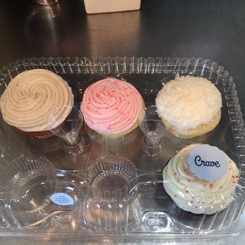 Crave Cookies & Cupcakes - Some one snuck in to them! At least I can try the pumpkin spice one - Bakeries Near Me - Calgary, Alberta Crave Cookies & Cupcakes - Some one snuck in to them! At least I can try the pumpkin spice one - Bakeries Near Me - Calgary, Alberta