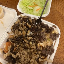 Oishi Japanese Express - Chicken and steak hibachi